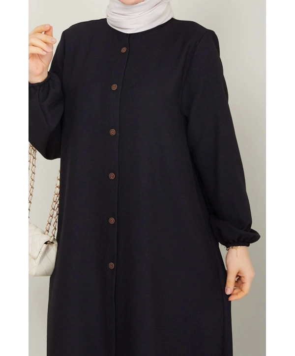 Kadın Büyük Beden Uzun İkili Tesettür Tunik Takım