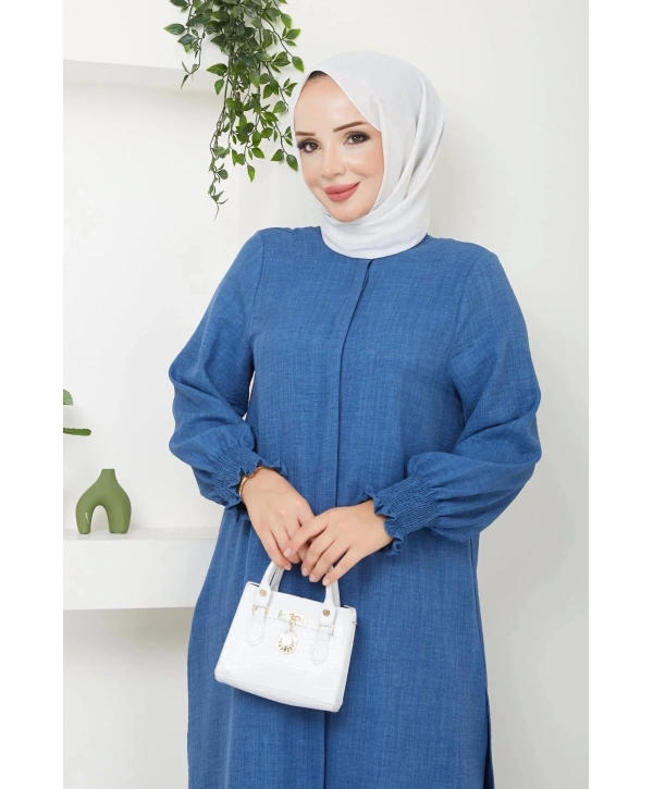 Kadın Uzun İkili Tesettür Tunik Takım