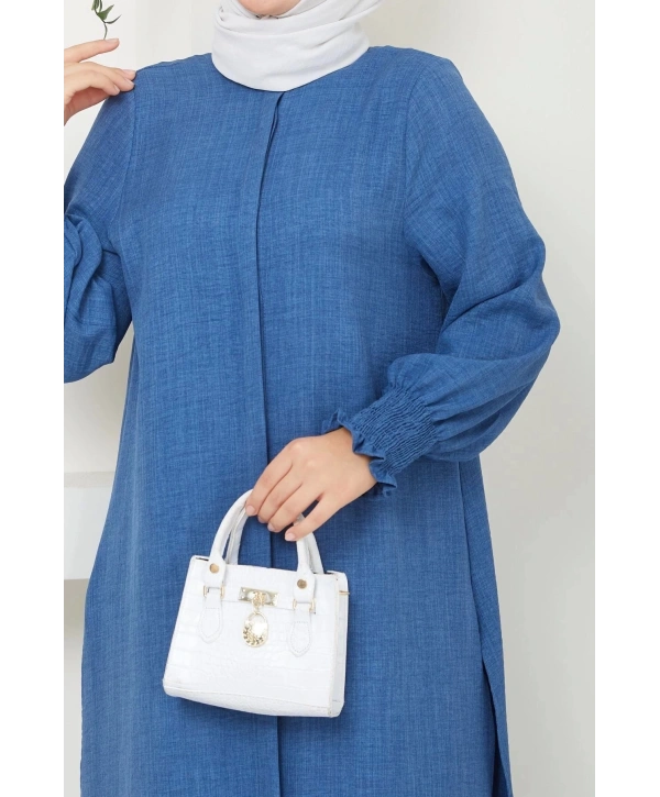 Kadın Uzun İkili Tesettür Tunik Takım