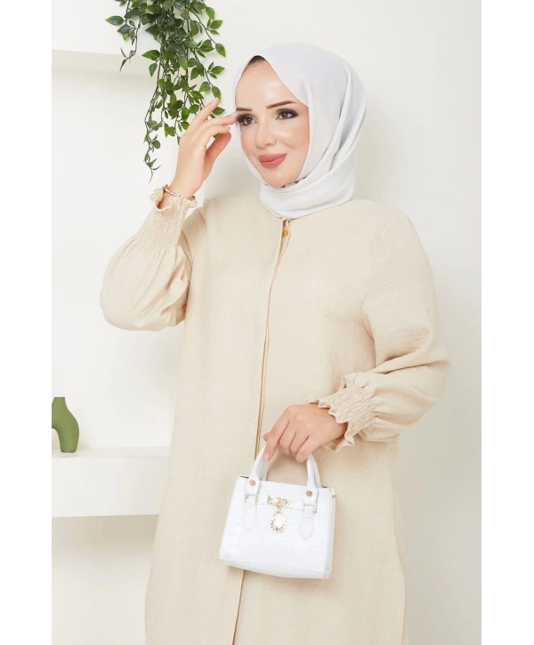 Kadın Uzun İkili Tesettür Tunik Takım