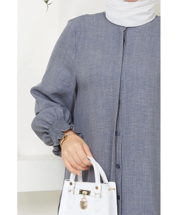 Kadın Uzun İkili Tesettür Tunik Takım