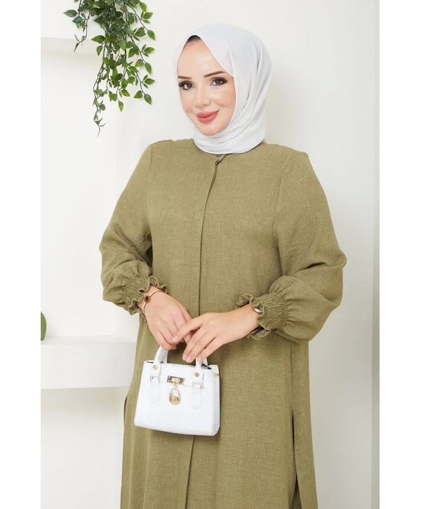 Kadın Uzun İkili Tesettür Tunik Takım