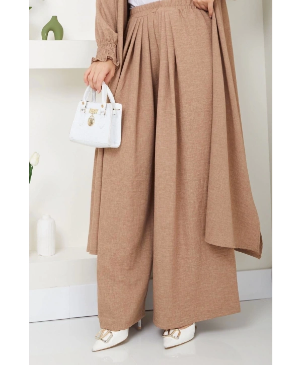 Kadın Uzun İkili Tesettür Tunik Takım