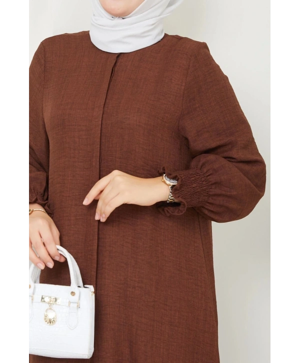 Kadın Uzun İkili Tesettür Tunik Takım