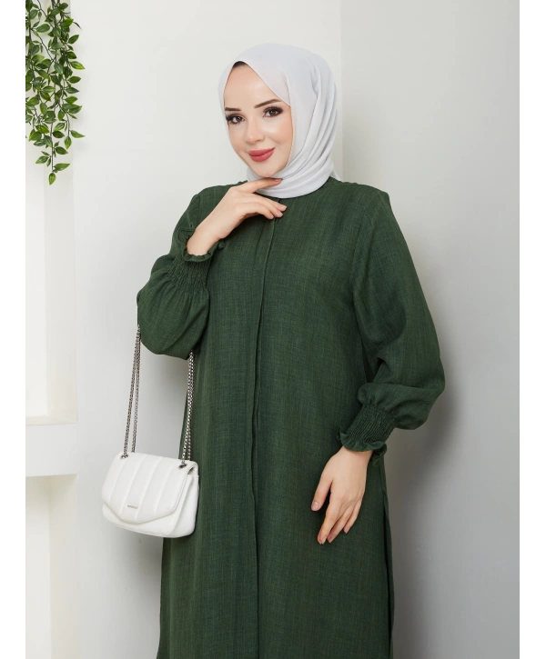 Kadın Uzun İkili Tesettür Tunik Takım