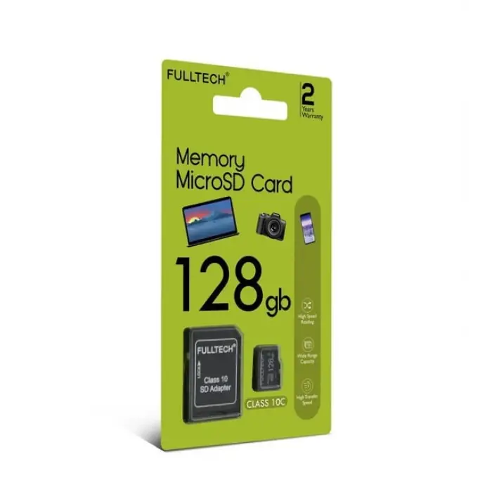 Fulltech FTMFD6 Micro SD Kart 128 GB Class 10 U1 Hafıza Kartı