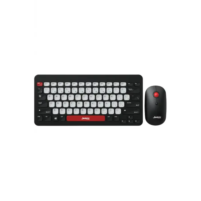 Jedel WS681B  Kablosuz Klavye Mouse Seti - Bluetooth + 2.4Ghz Çift Modlu