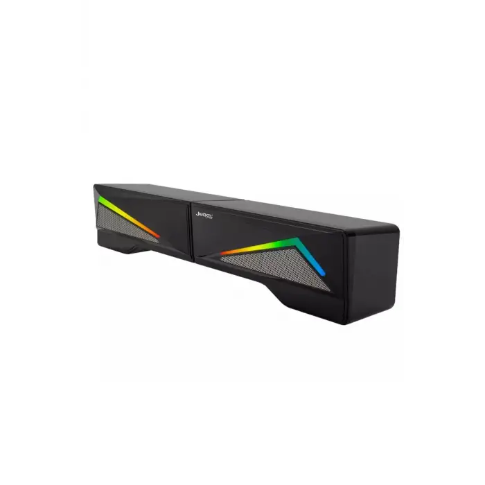 Jedel S-550 RGB Işıklı 2.0 Multimedia Hoparlör - Soundbar ve Oyuncu Hoparlörü