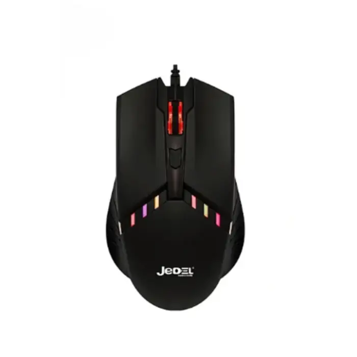 Jedel M82 USB Optik Kablolu Mouse - Renkli Led Işıklı