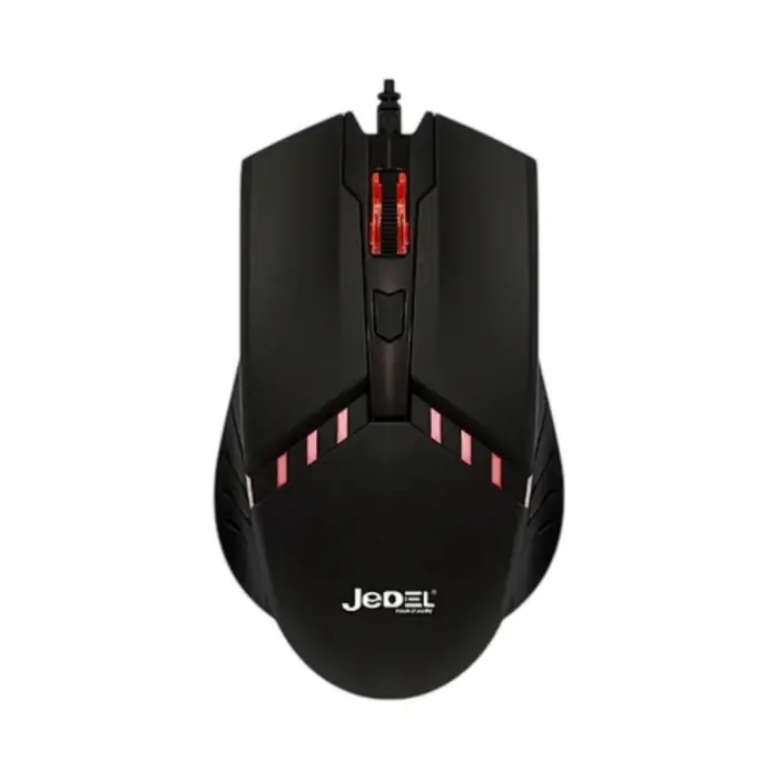 Jedel M82 USB Optik Kablolu Mouse - Renkli Led Işıklı