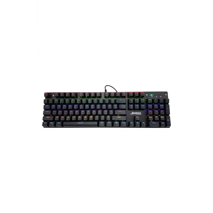 Jedel KL-138 Mekanik Oyuncu Klavyesi - Blue Switch, RGB Aydınlatmalı