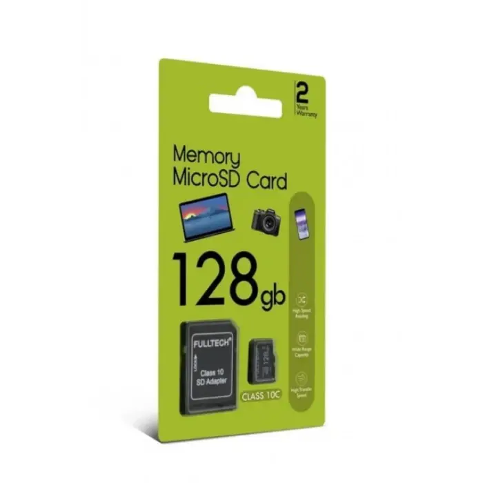 Fulltech FTMFD6 Micro SD Kart 128 GB Class 10 U1 Hafıza Kartı