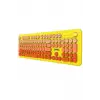 Jedel WKB104 Kablosuz Bluetooth + 2.4Ghz Çift Modlu Klavye - Retro Daktilo Tasarımlı