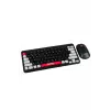Jedel WS681B  Kablosuz Klavye Mouse Seti - Bluetooth + 2.4Ghz Çift Modlu