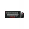 Jedel WS681B  Kablosuz Klavye Mouse Seti - Bluetooth + 2.4Ghz Çift Modlu