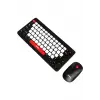 Jedel WS681B  Kablosuz Klavye Mouse Seti - Bluetooth + 2.4Ghz Çift Modlu