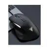 Jedel CP102 Siyah Professional 7 Butonlu RGB Işıklı Ergonomik Kablolu Mouse