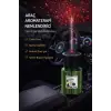 Auhma AF-07 Şarjlı Araç İçi Nemlendirici & Aromaterapi Difüzörü - Yıldız Projeksiyonlu, 120ml