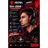 Jedel Gaming GH-269 7.1 USB Mikrofonlu RGB Oyuncu Kulaklığı - Siyah/Kırmızı