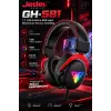 Jedel Gaming GH-581 7.1 USB Kablolu RGB Işıklı Mikrofonlu Oyuncu Kulaklığı