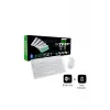 Steep Solid Magic Beyaz Şarjlı Bluetooth Klavye Mouse Set