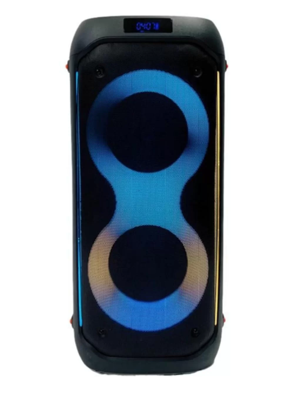 Taşınabilir Büyük Boy 60W Rgb Işıklı 1 Bluetooth Mikrofonlu