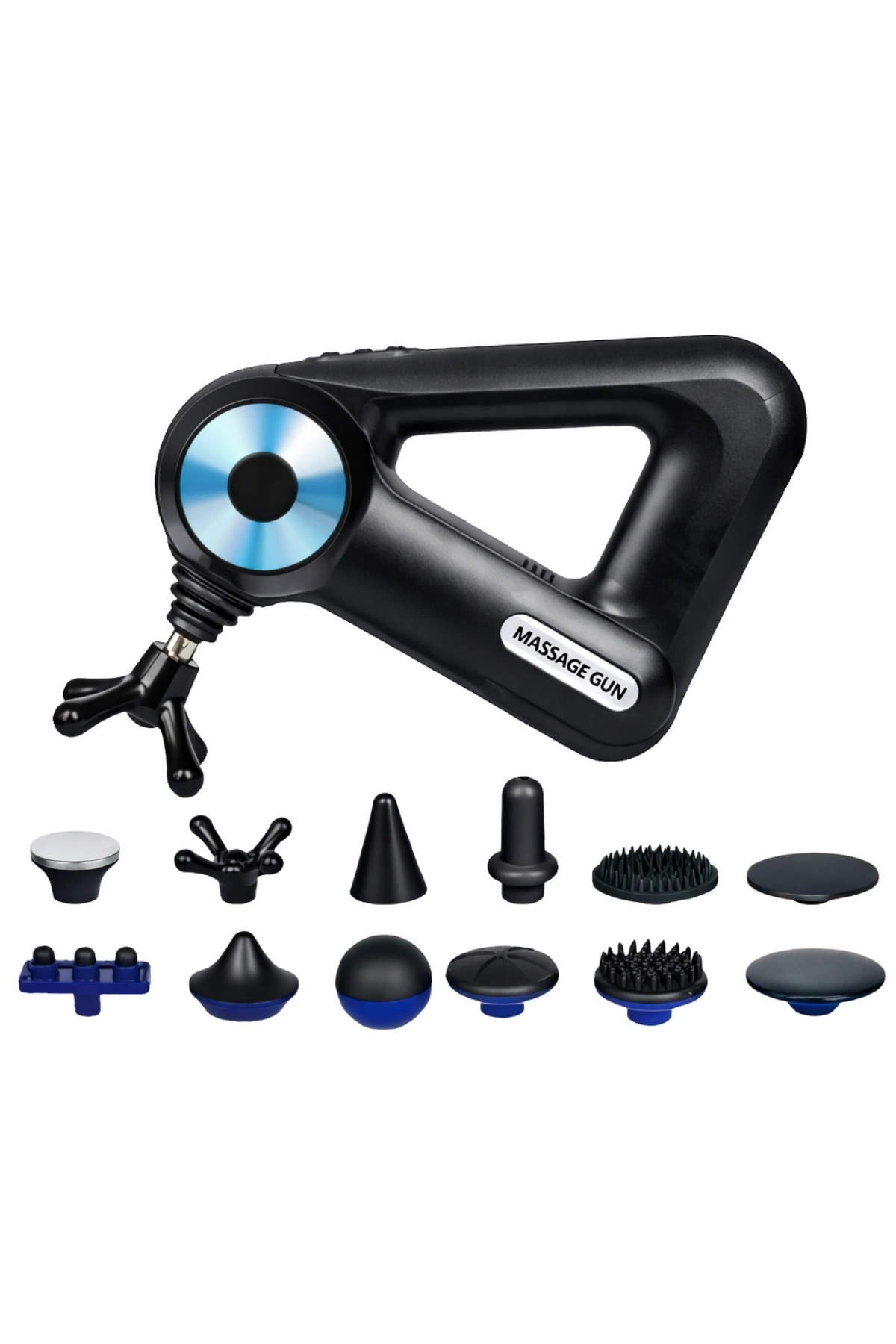 Auhma Amg8 Şarjlı Masaj Tabancası Sporcu Masaj Aleti 12 Başlıklı