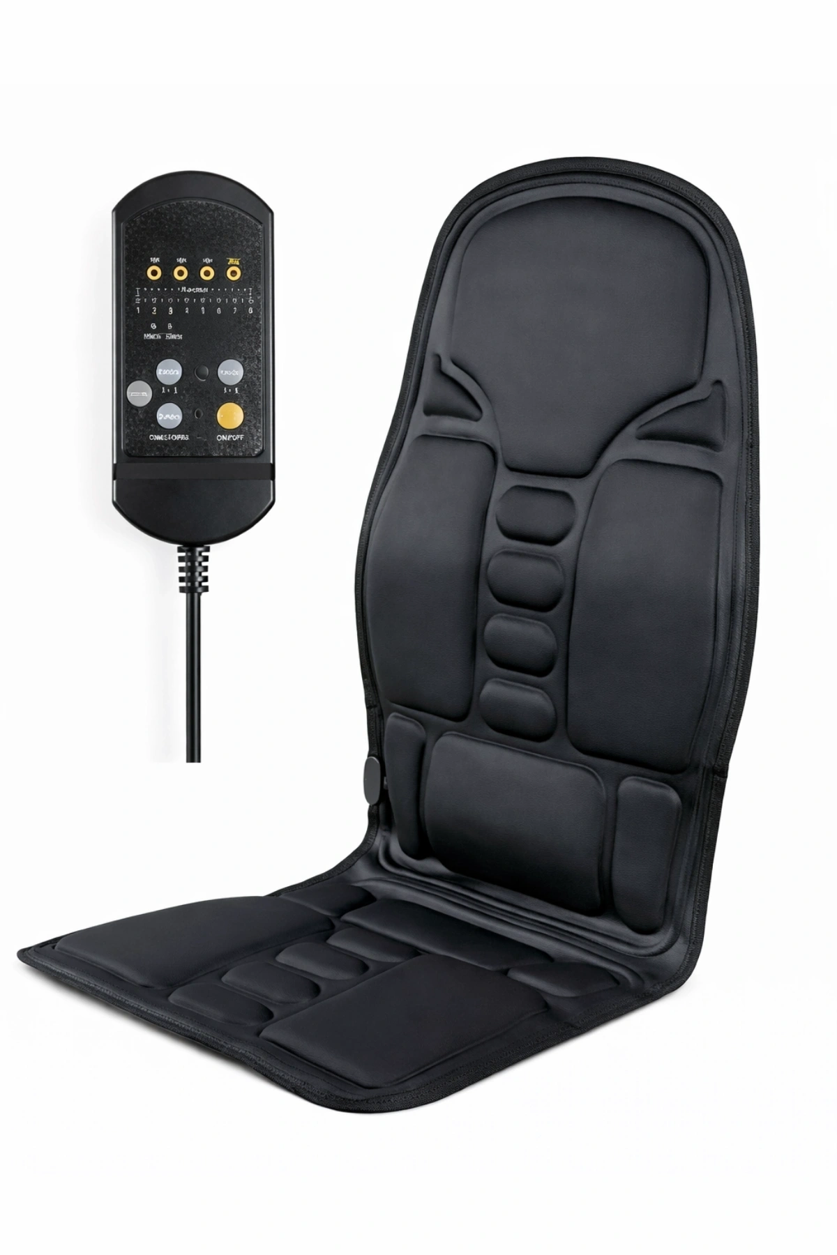 Glr Jb-100B  Isıtmalı Titreşimli Masajlı Koltuk Minderi - 5 Motorlu Full Body Araç ve Ev Tipi Masaj