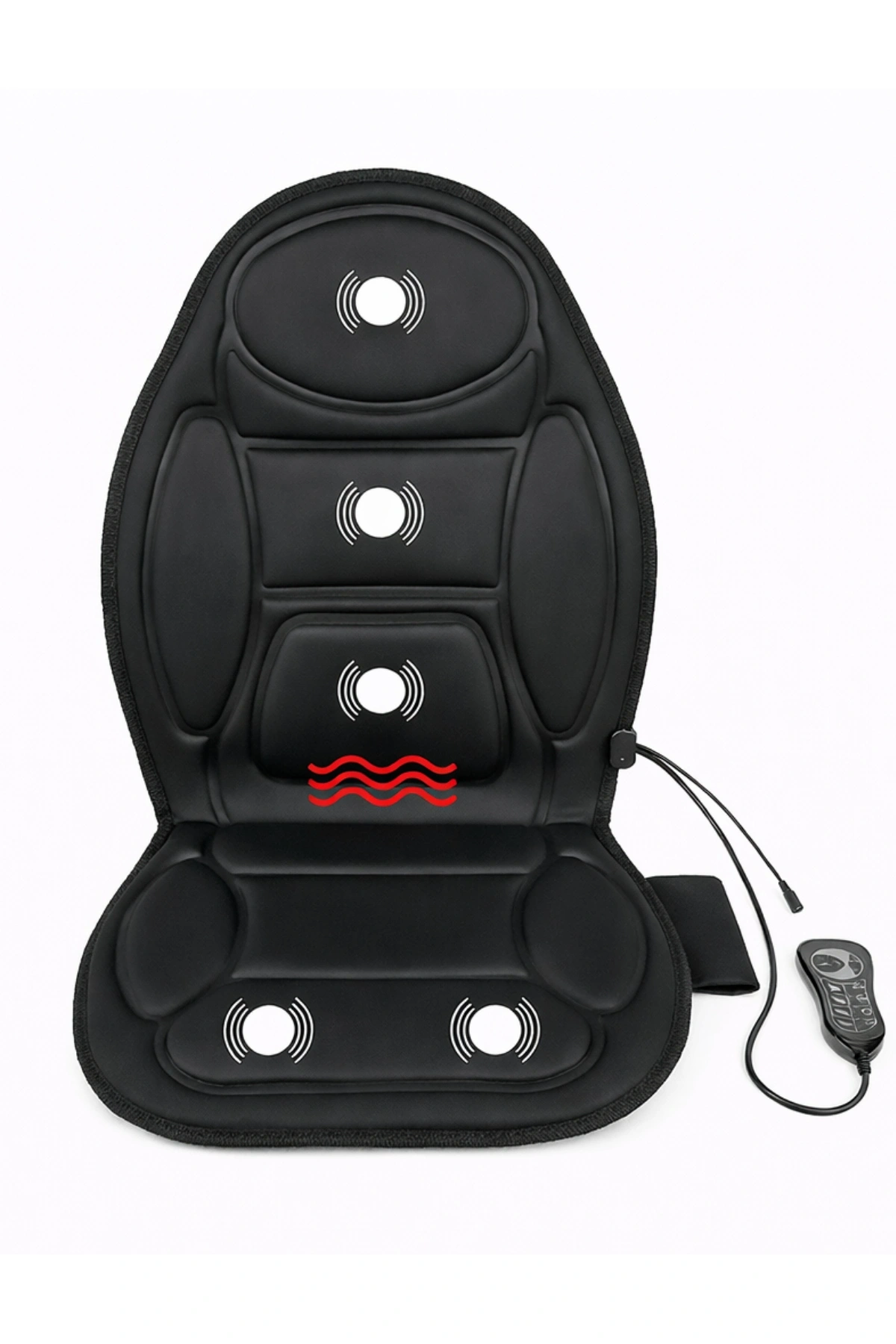 Glr JB-616C 5 Motorlu Isıtmalı Masaj Minderi - Ev, Ofis ve Araç Uyumlu