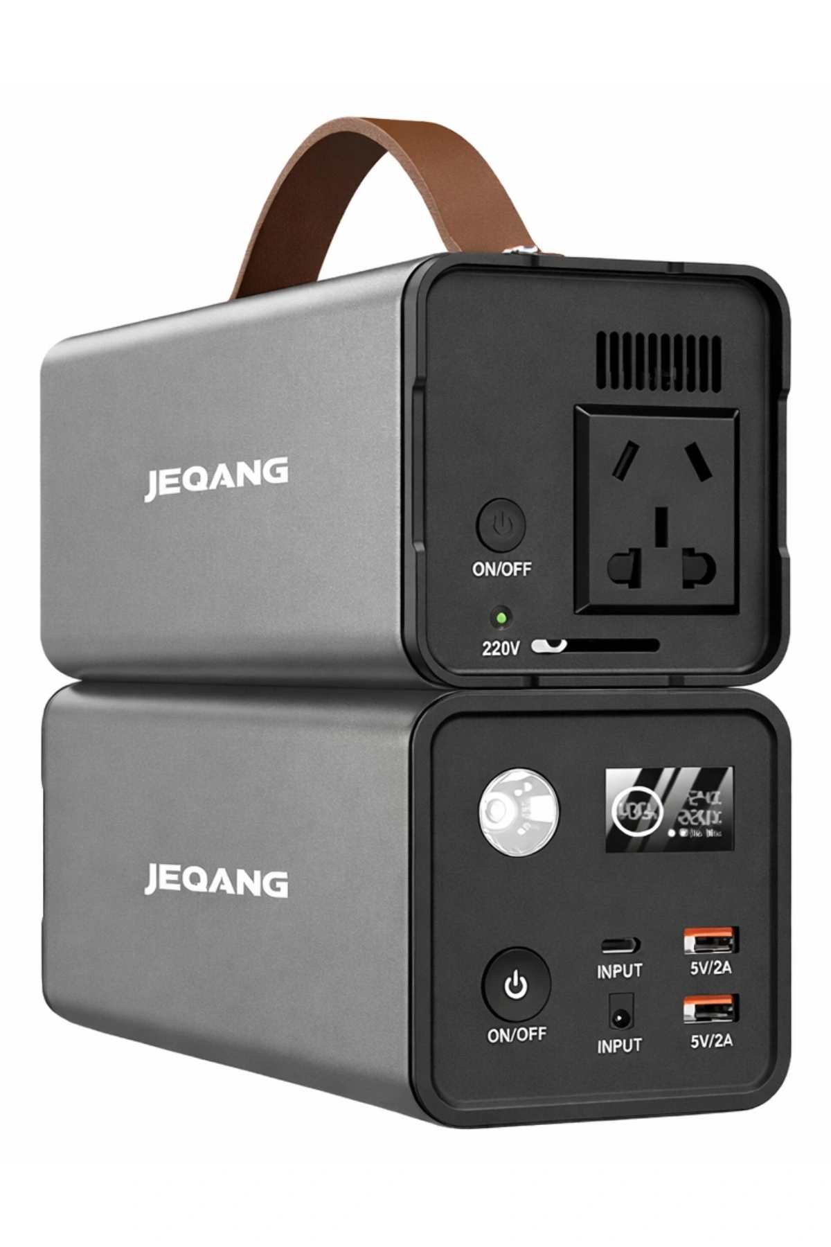 Jeqang  JP-S125 Taşınabilir Güç Kaynağı - 200W  - 32000mAh Powerbank - 220V AC Çıkışlı