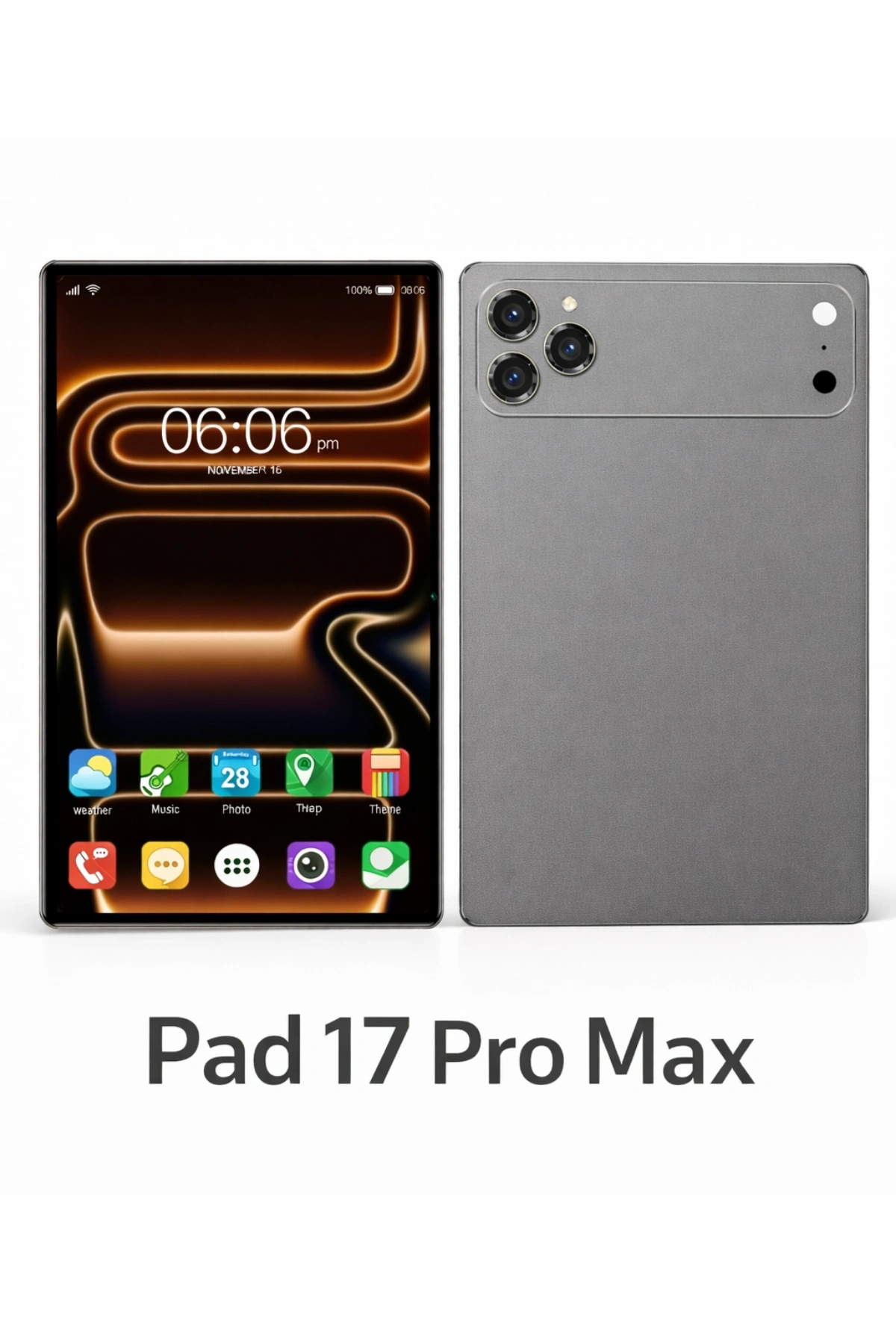 Doyda I7 Pro Max 10.1 AI Tablet Seti - Klavye, Mouse, Stylus Kalem Hediyeli - Gri