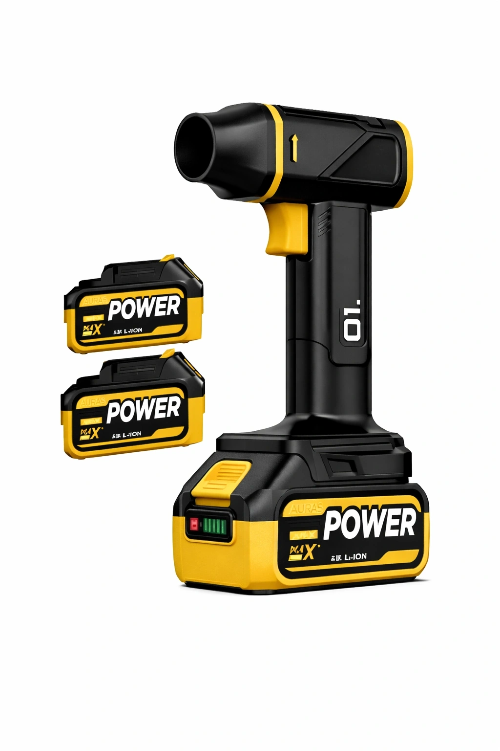 Auhma AHV-25 Şarjlı Turbo Fan Hava Üfleyici 130000 RPM Çift Bataryalı