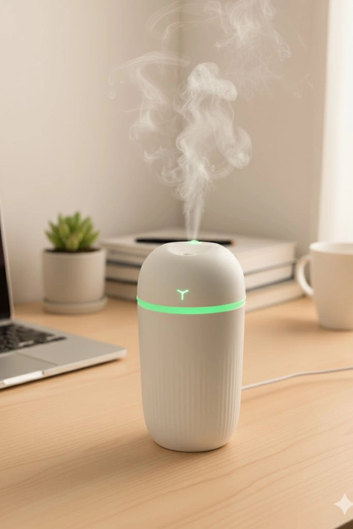 Blackbird KT-H09 420 Ml Taşınabilir Mini USB Hava Nemlendirici | Araç ve Ofis İçin Renkli Işıklı