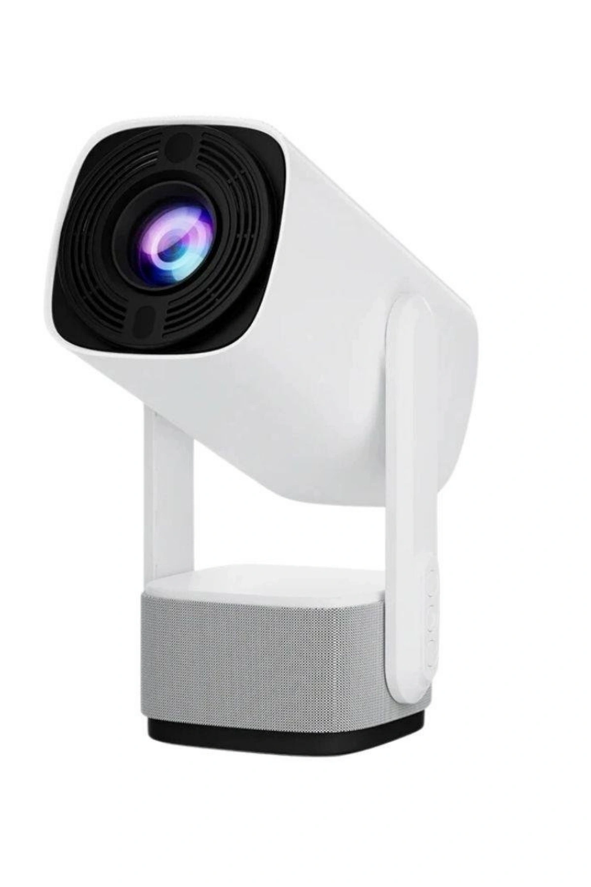 Glr K2 Pan-Tilt Lambalı Projektör 4K Destekli, Bluetooth 5.2 Android 11.0 Otomatik Odaklamalı Akıllı Projektör