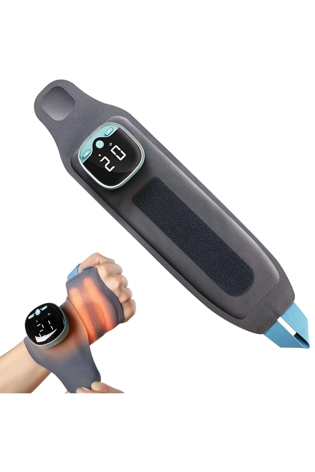 Glr XY-02 Isıtmalı EMS El ve Bilek Masaj Aleti - Düşük Frekanslı Pulse Teknolojisi