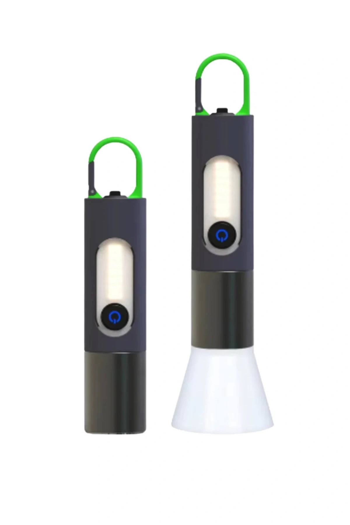 Hepu HP-836 Su Geçirmez Uzun Menzilli LED El Feneri  5730 LED 5V USB Şarjlı Taşınabilir Askılı Tasarım