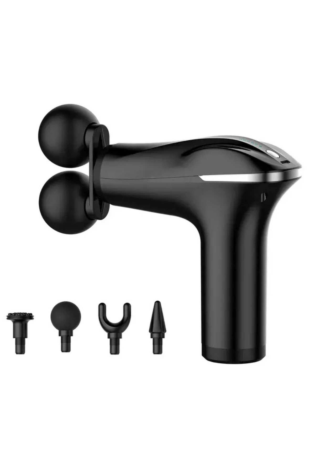 Leerfei LF-6141 Derin Etkili Çift Başlıklı Titreşimli Masaj Aleti | Sessiz ve Ayarlanabilir Masaj Tabancası