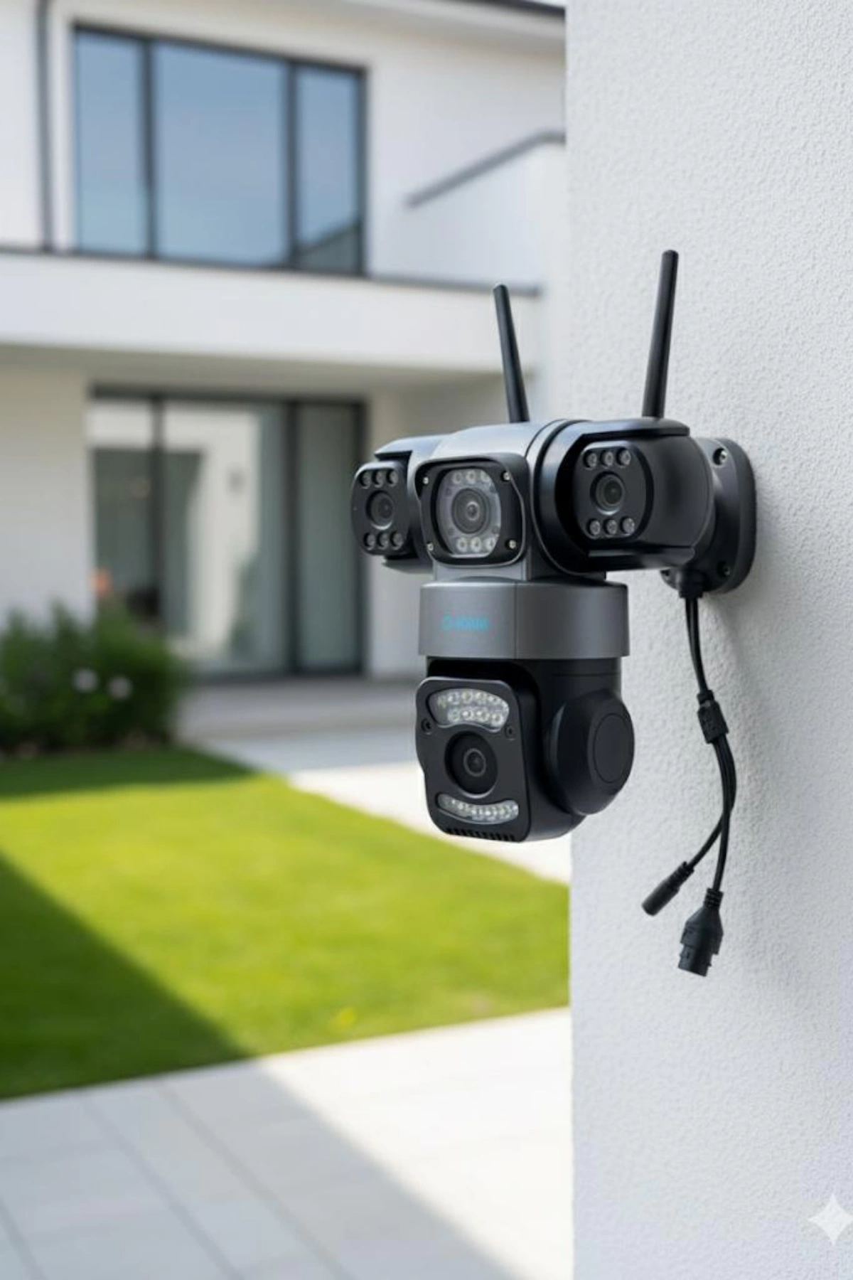 Okam-6030 15 Mp 3 Kameralı Dual Lens Wifi Ptz Kamera