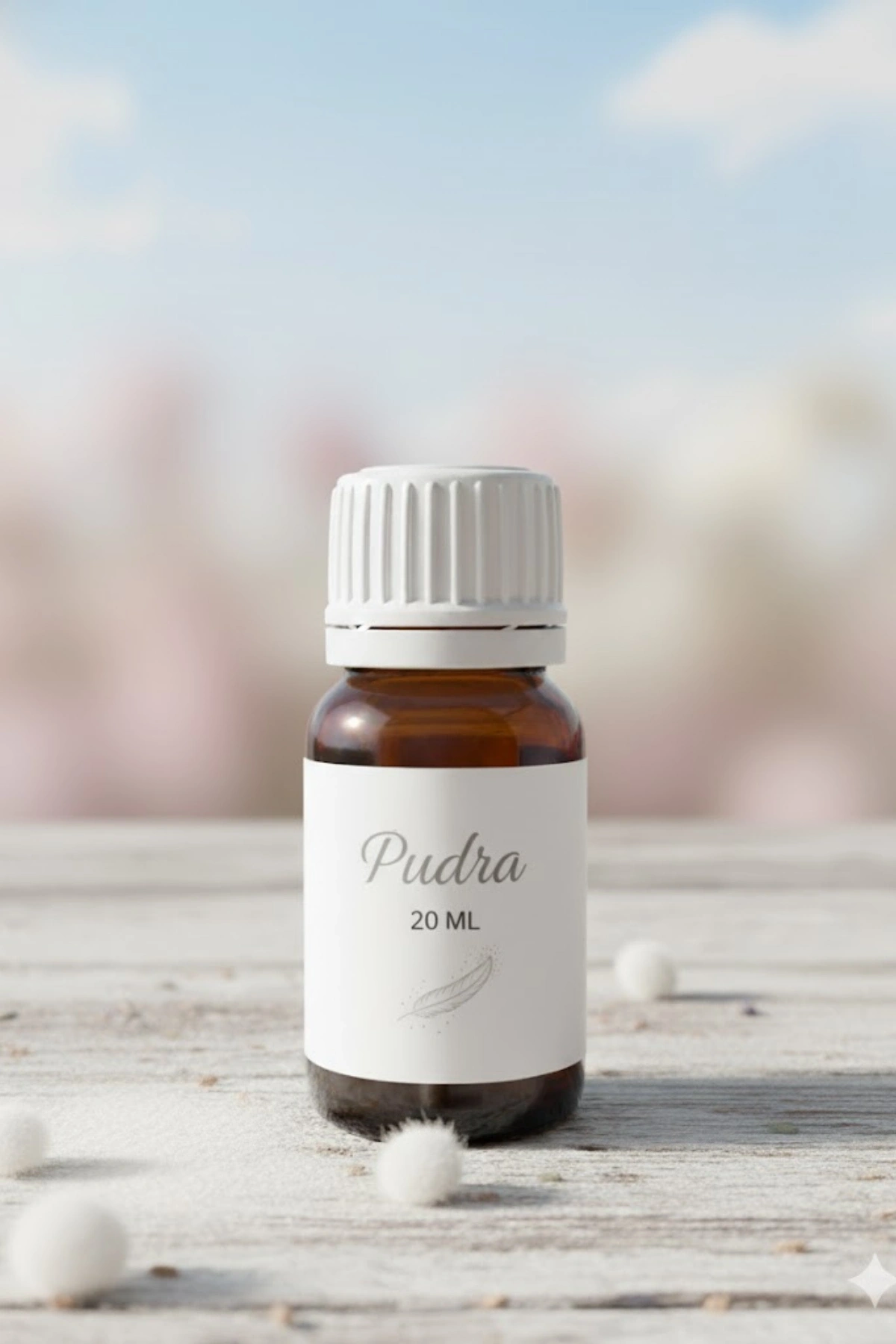 Esansiyel Pudra Kokusu 20 ML Uçucu Yağ Hava Nemlendirici Aroma Difüzörü Kokusu