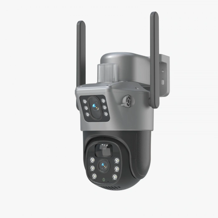 Blic Blm-63 Siyah 4 MP 4G Solar Dual Lens Ptz Kamera