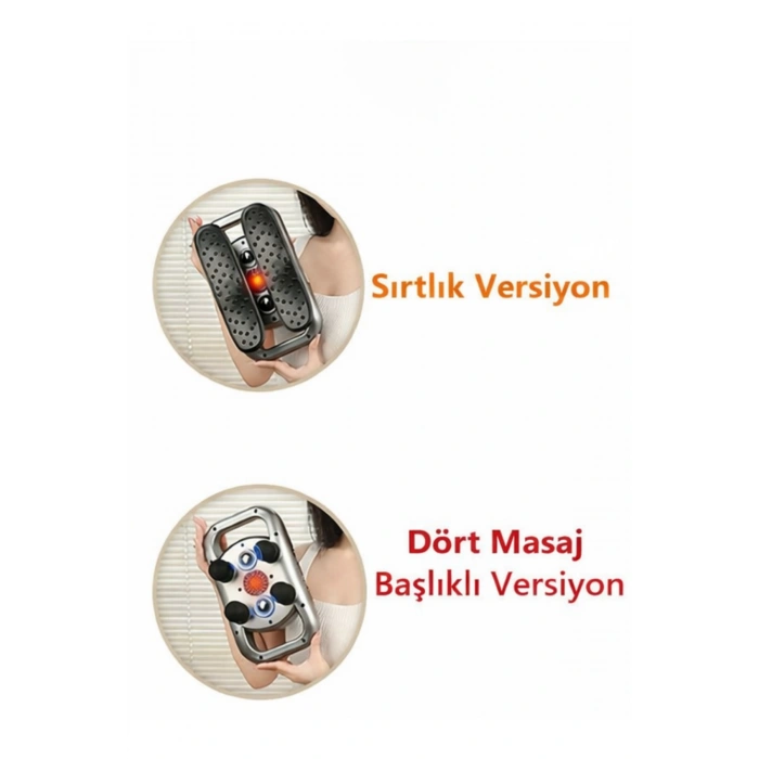 Glr Rt-608 Çok Fonksiyonlu Şarjlı Vücut Masaj Cihazı ve Rahatlama Cihazı