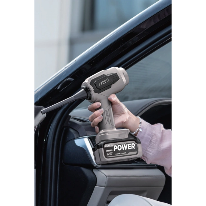 Auhma Elite Power Ahv-17 20.000 Pa Şarjlı Araç Süpürgesi ve Toz Üfleme Makinesi