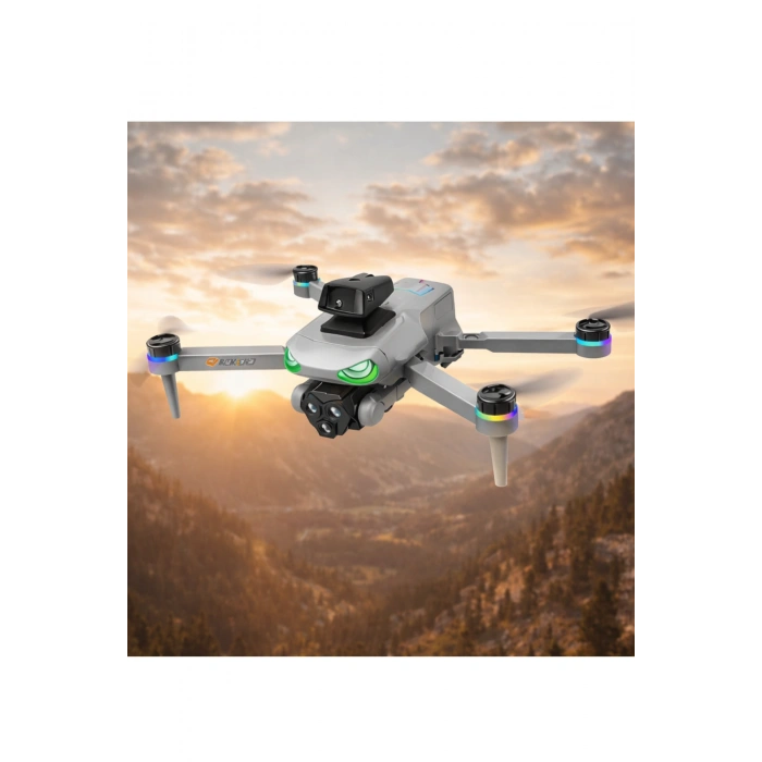 R08 Katlanabilir Drone - HD Çift Kamera, Şarjlı Uzaktan Kumandalı