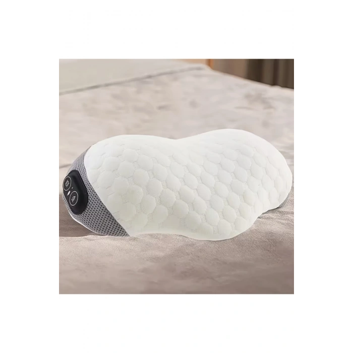 Glr Lz-08 Isıtmalı ve Titreşimli Boyun Masaj Yastığı - Masaj Cihazı - 3 Kademeli Termostatik Isı
