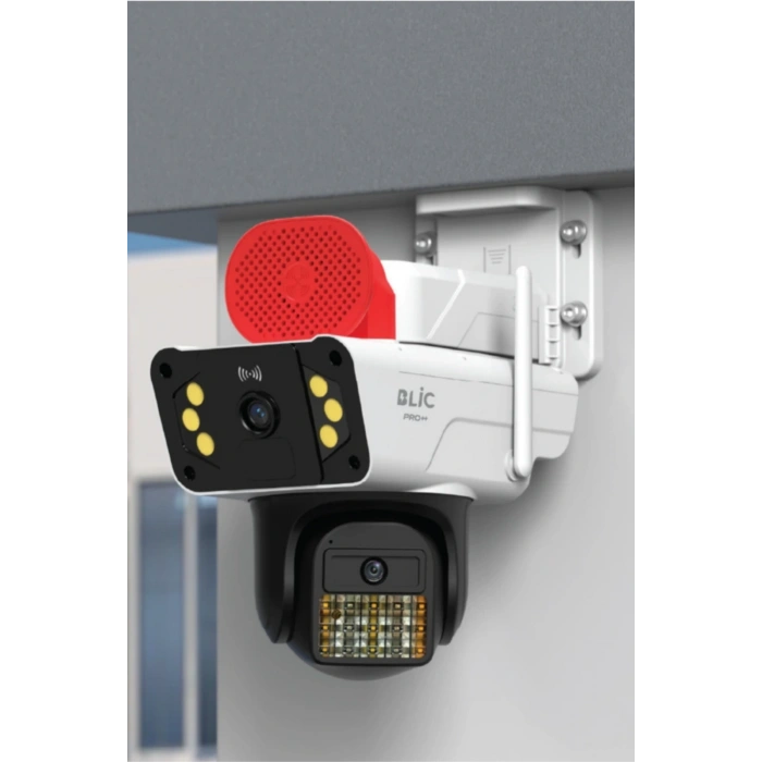 Blic Blm-94 6MP Çift Lens Wi-Fi Hareketli PTZ Dış Mekan Güvenlik Kamerası