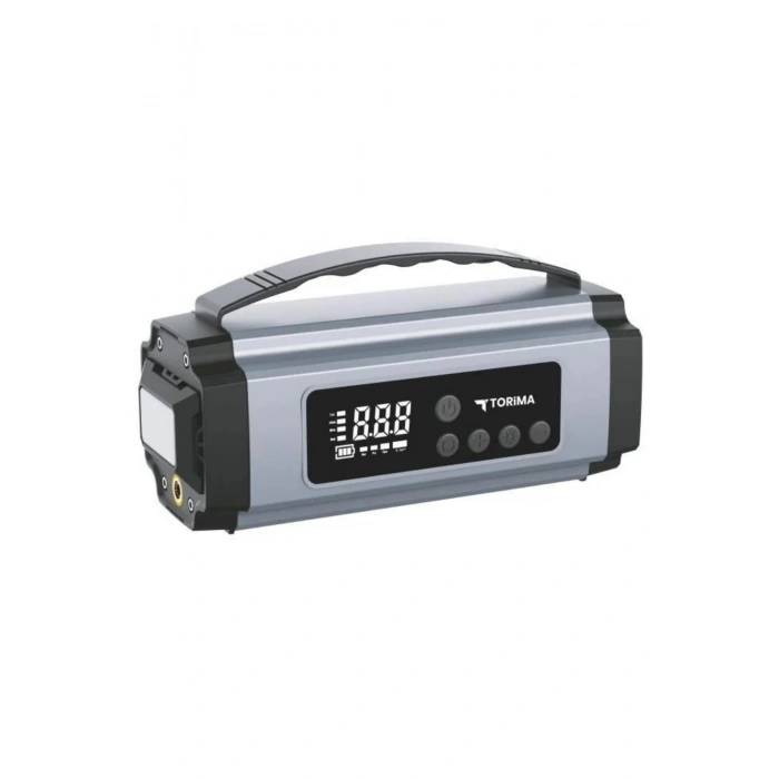 Torima APS-01 Taşınabilir Lastik Şişirme Pompası ve 8000mAh Akü Takviye Seti