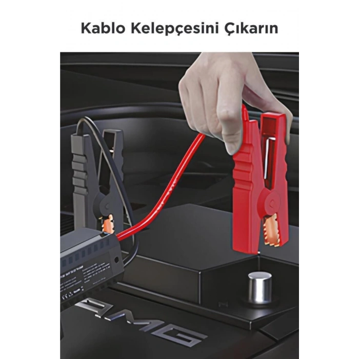 Torima APS-01 Taşınabilir Lastik Şişirme Pompası ve 8000mAh Akü Takviye Seti