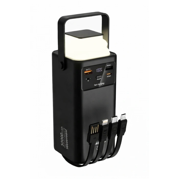 Acl Pw-113 50.000 mAh Dijital Göstergeli Powerbank 22.5W Hızlı Şarj Destekli Batarya