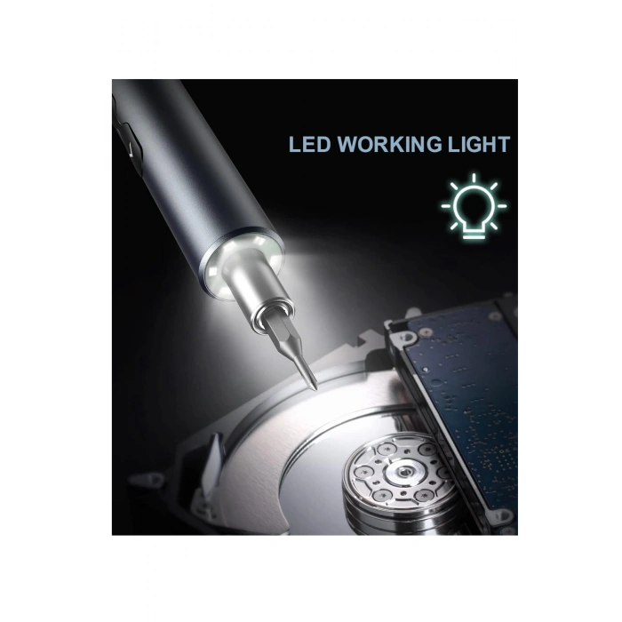 Torima TTS-04 Şarjlı Tornavida Seti - Profesyonel Telefon ve Elektronik Tamir Kiti