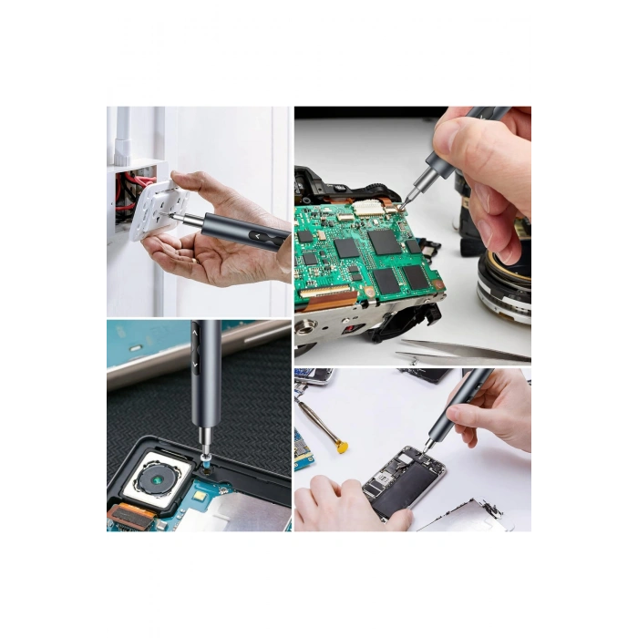 Torima TTS-04 Şarjlı Tornavida Seti - Profesyonel Telefon ve Elektronik Tamir Kiti